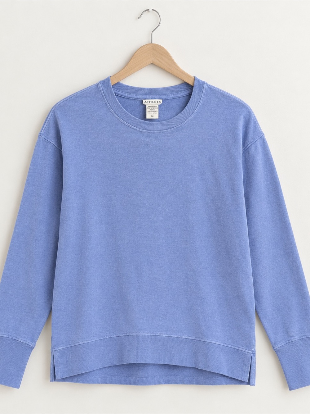 Athleta Periwinkle Crewneck Pullover Sweater